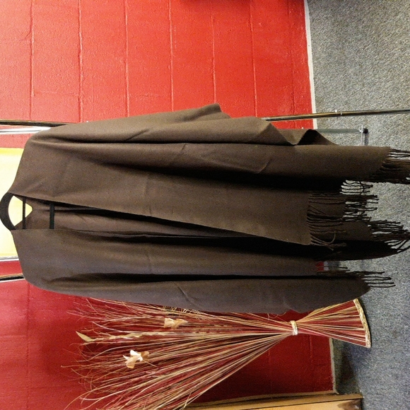 Accessories - Dark Brown Scarf/Wrap